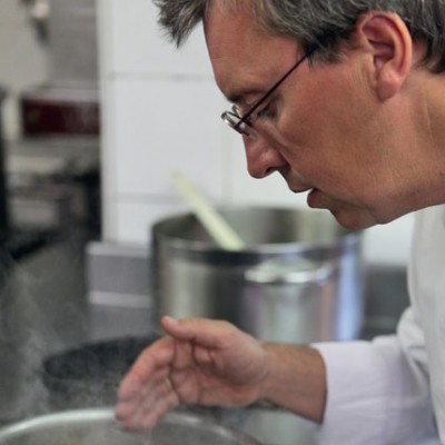 Laurent Petit, restaurant le Clos des Sens à Annecy-Le-Vieux