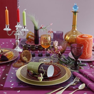 Table de Noël 2008 par Monoprix
