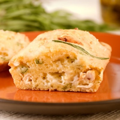 Cake de Poulet à l'estragon et au chèvre