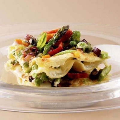 Lasagnes gratinés aux légumes