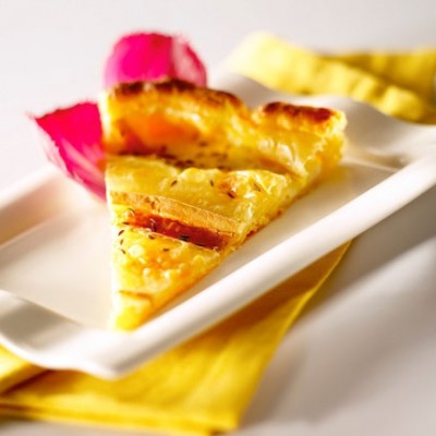 Tarte Reblochon au cumin