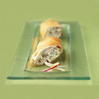 Cannellonis de saumon fumé