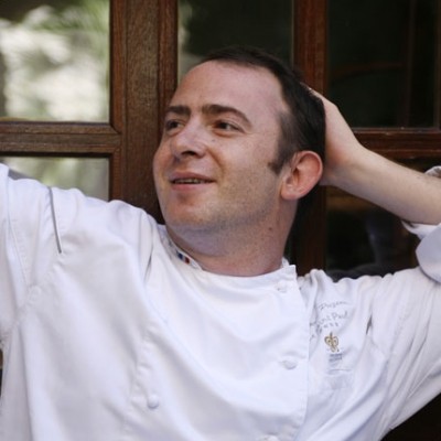 Ludovic Puzenat, nouveau chef du restaurant Aux Armes de Champagne