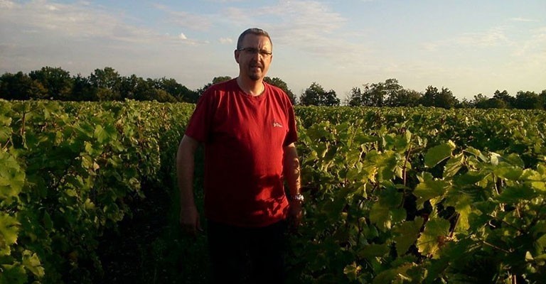Benoît Gautier, vigneron en Vouvray