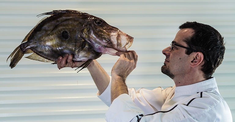 Mickaël Féval chef du Restaurant Antoine à Paris ©Ludovic Le Guyader
