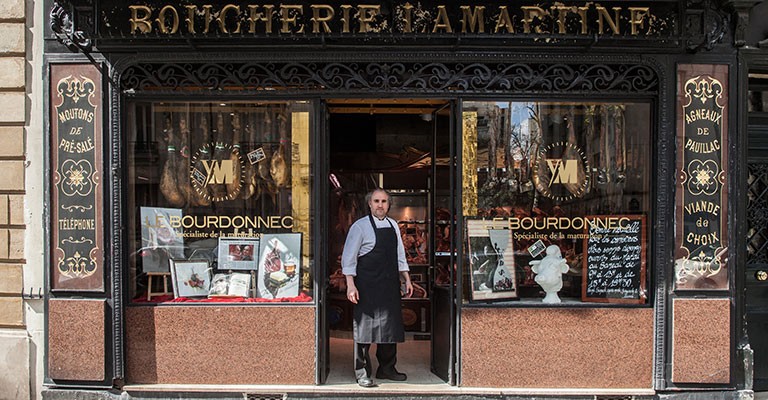 La boucherie Lamartine à Paris réouvre ses portes