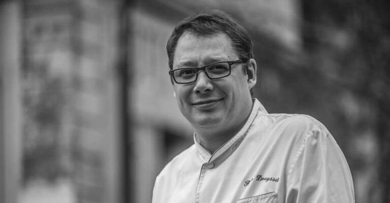 Régis Douysset, chef cuisinier au Restaurant L’Escarbille à Meudon ©Ludovic Le Guyader