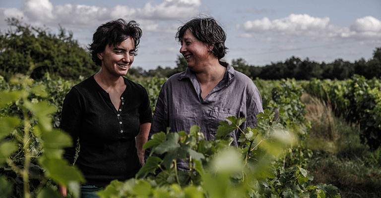 Laurence Alias et Pascale Choime, vigneronnes à Arsac haut Médoc, Les Closerie des Moussis ©Ludovic Le Guyader