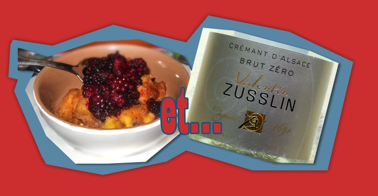 Accord crémant Zusslin et fruits de saison