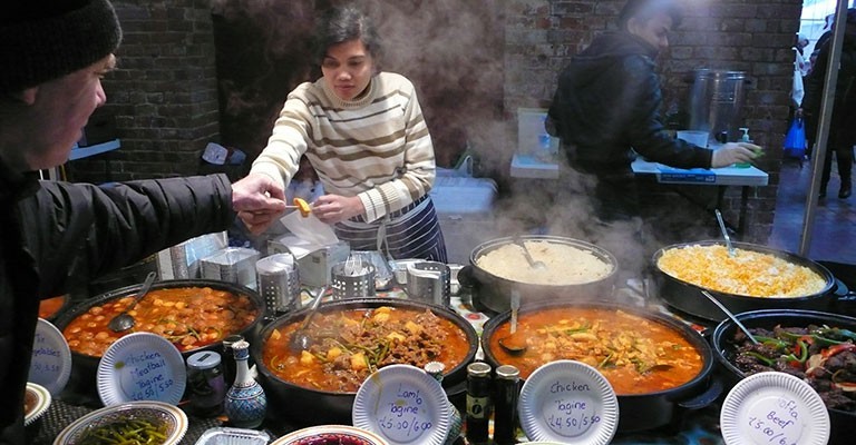 Marché de Brick Lane, Londres
