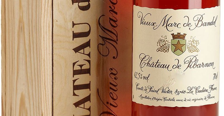 Le vieux marc 1992 de Pibarnon