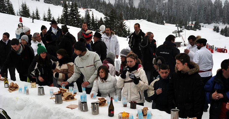 Le Chef Gilles Goujon parrain de Neiges Etoilées