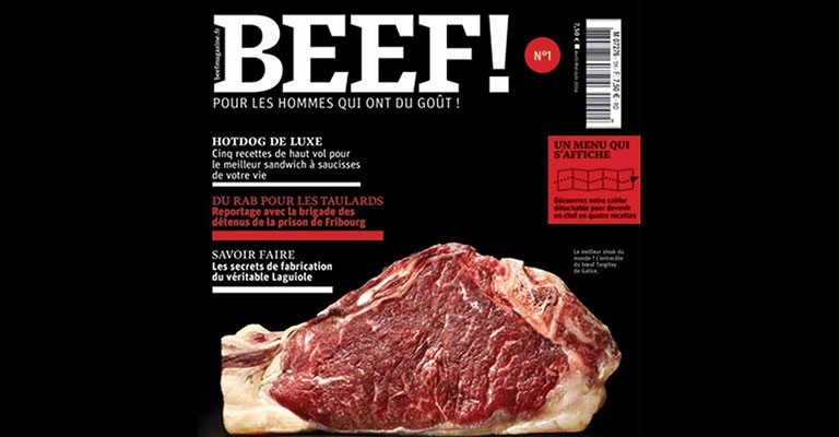 Nouveau magazine Beef, pour les hommes qui en ont !