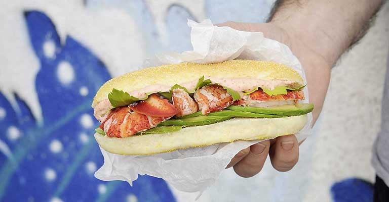 Lobster Roll Burger