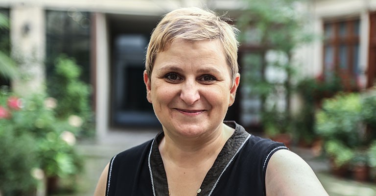 Sonia Ezgulian, cuisinière et auteure de livres culinaires ©Ludovic Le Guyader