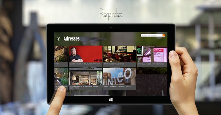 ideemiam c'est aussi une application windows 8