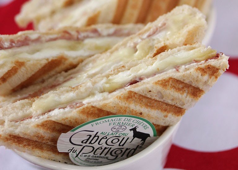 Croque-Monsieur au Cabécou du Périgord