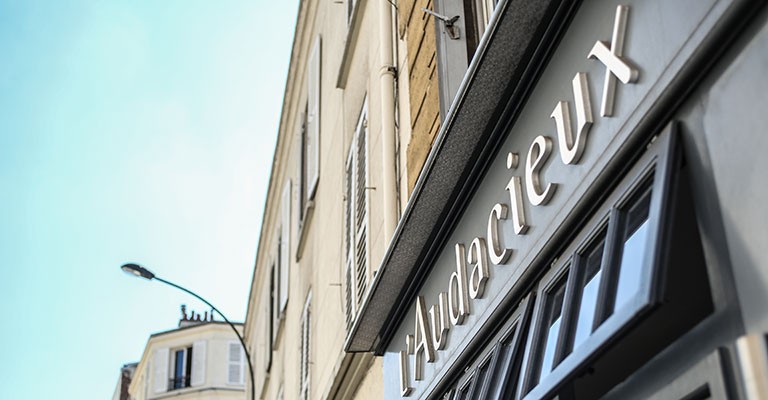 L’Audacieux restaurant à Levallois Perret