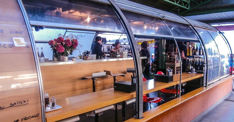 cave à manger Versant vins/versant faim, chez Jeanne Fish & Chips dans le quartier du Marais
