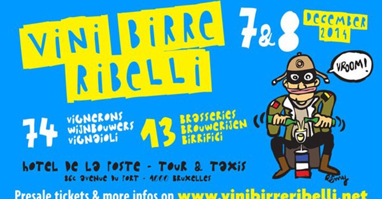 Salon Vini, Birre, Ribelli à Bruxelles