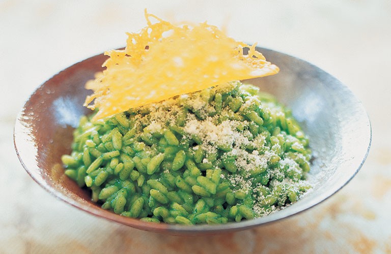 Risotto vert par les soeurs Scotto