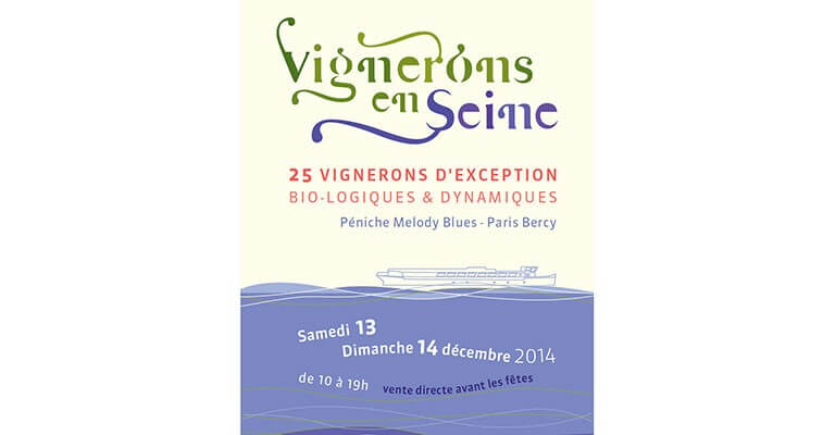 Vignerons en Seine, les 13 et 14 décembre à Paris