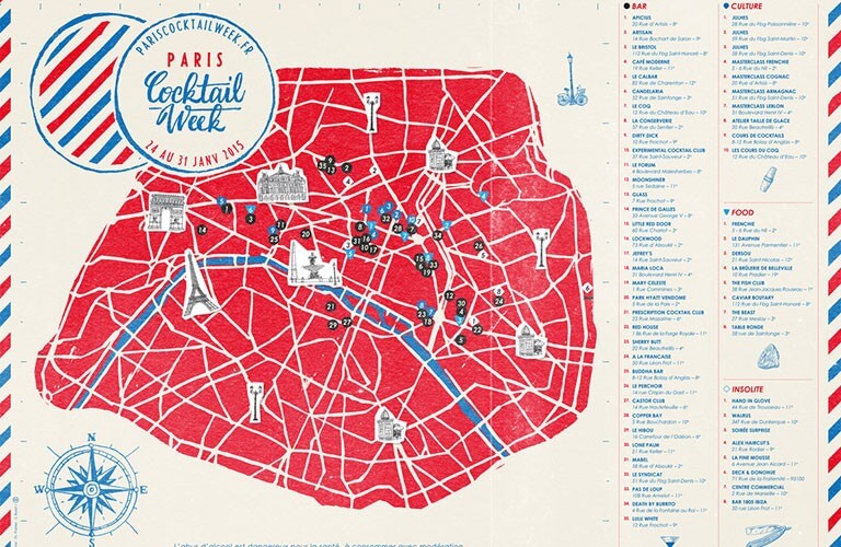 Paris Cocktail Week du 24 au 31 janvier 2015