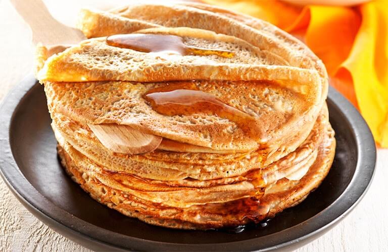 Recette de crêpes sans lactose