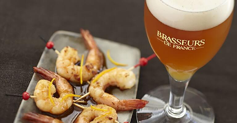 La Bière passe à table !