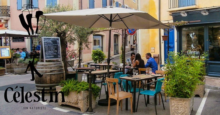 Célestin Cave à vins-bistrot à Narbonne