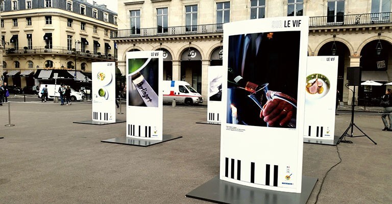 Exposition photos Sur le Vif - Fête de la Gastronomie 2015