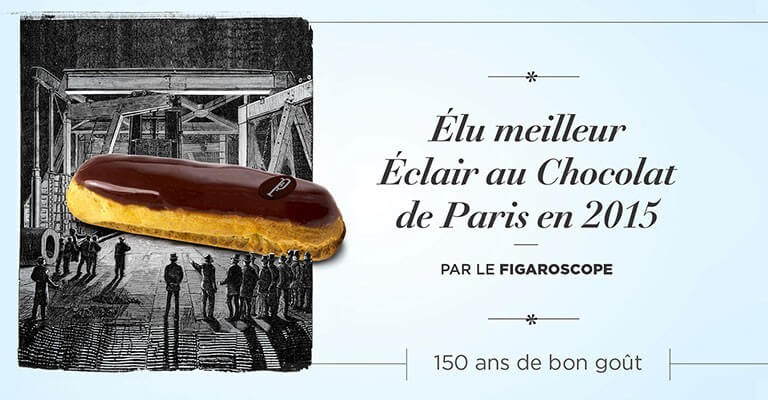 Meilleur Eclair au chocolat 2015 de Paris élu par le Figaroscope
