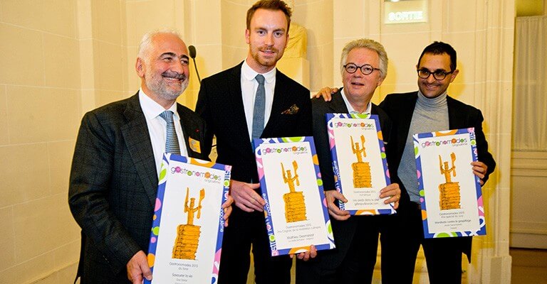 Palmarès du prix Gastronomades, Guy Savoy, Mathieu Desmarest, Gilles Pudlowski et Arash Derambarsh