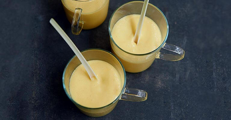 Jus coco-mangue passion-Pomélo citronnelle par William Ledeuil ©Louis Laurent Grandadam