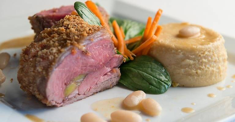 Agneau pain d'epices et Haricot Tarbais ©JJADER