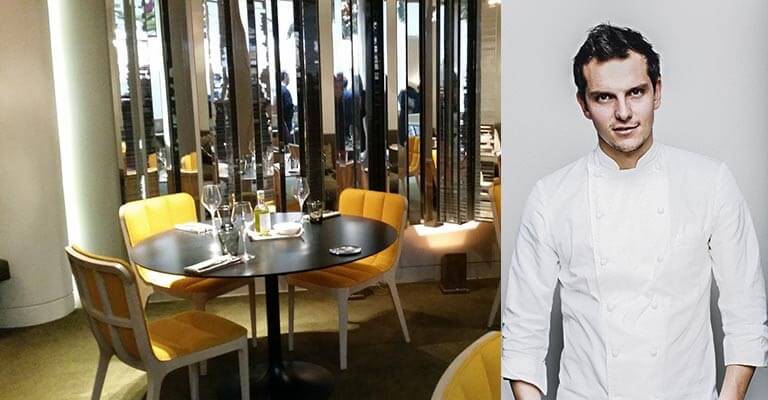 Le Chef Juan Arbelaez aux commandes du Nubé, le nouveau restaurant de l’hôtel Marignan - ©VirgileGuinard