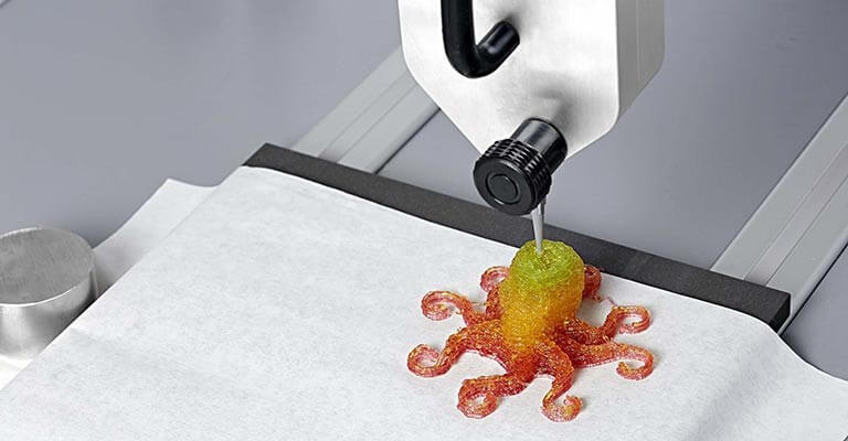 Imprimante alimentaire 3D pour les bonbons Lutti - la 3D sera t'elle la création culinaire de demain ?
