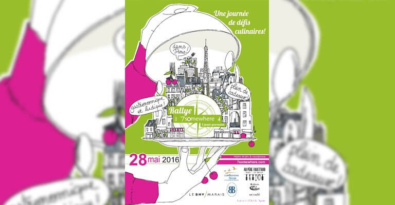 Rallye 7 Somewhere, un rallye gourmand dans les rues de Paris