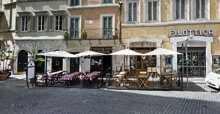 Restaurant Cul de Sac à Rome en Italie, une halte gourmande à ne pas manquer !