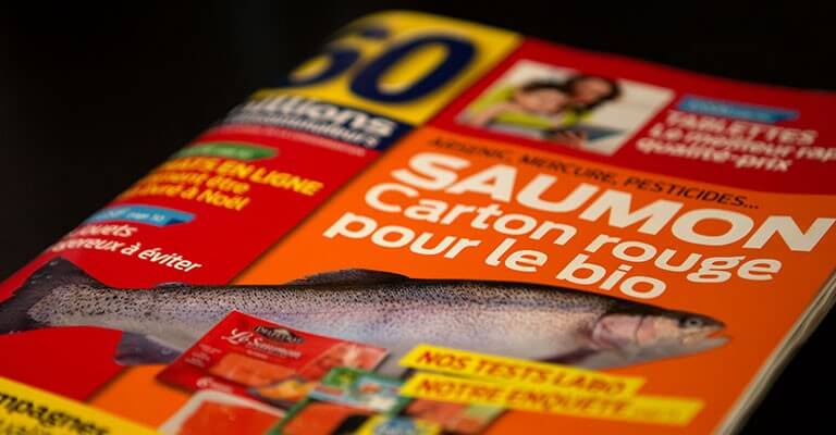 Le Saumon Bio plus contaminé que les conventionnels selon une enquête de 60 Millions de consommateurs !