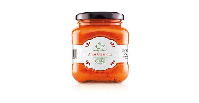 Ajvar de Granny’s Secret, le poivron à la sauce serbe