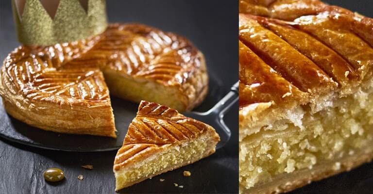 Galette des rois à la crème d'amandes ©Aps – Vandemoortele