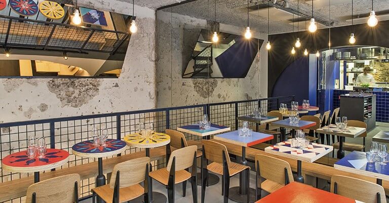 La Marée Jeanne, un restaurant en version iodée, Paris 2 ©Xavier Bejot