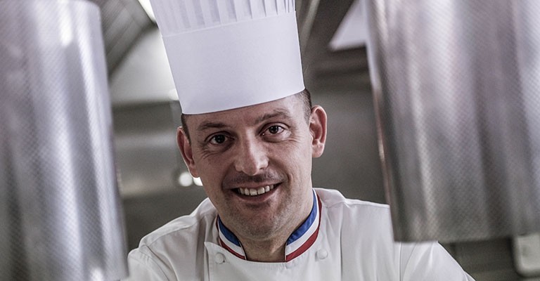 François Adamski chef du restaurant le Gabriel à Bordeaux ©Ludovic Le Guyader