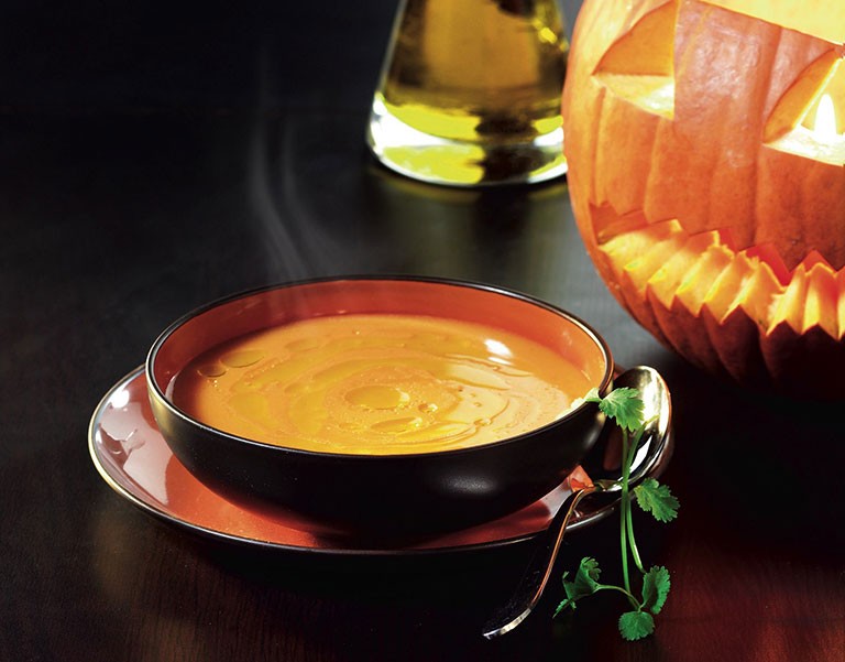 Recette pour Halloween, Velouté de Potiron