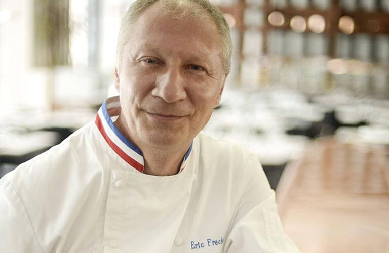 Eric Frechon, le Chef triplement étoilé du Bristol et patron du Lazare va repenser le concept de la Brasserie PublicisDrugstore