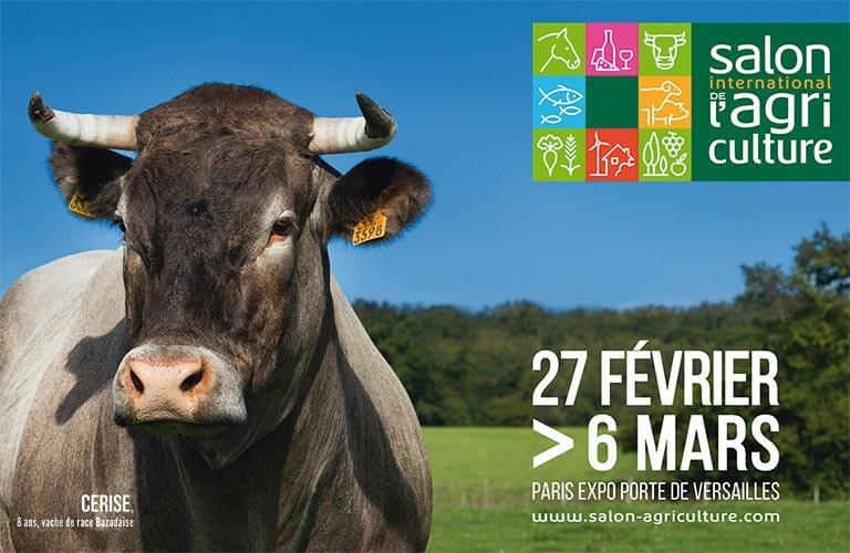 Affiche du SIA 2016 - Salon de l'Agriculture 2016 du 27 février au 6 mars - Porte de Versailles