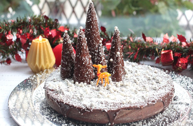 Moelleux de Noël à la Nocciolata par Marie-Laure Chassagnette