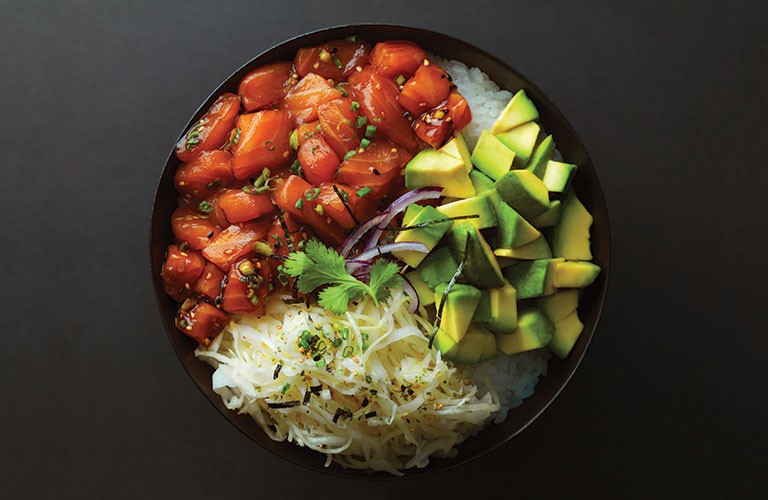 Le Bowl la nouvelle tendance Healthy Food - Poke Bowl Saumon en vente chez Sushi Shop